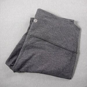 Lululemon Align High Waist Leggings Dark Grey Heathered Herringbone Athleisure